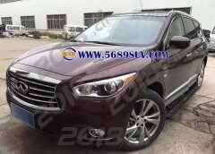 英菲尼迪QX60电动踏板，QX60这款原厂电动踏板回头率百分